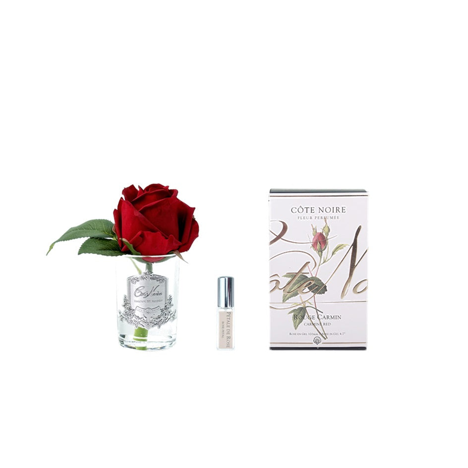 Cote Noire, Real Touch Flower, flower, decor, diffuser, Rose, Carmine Red 