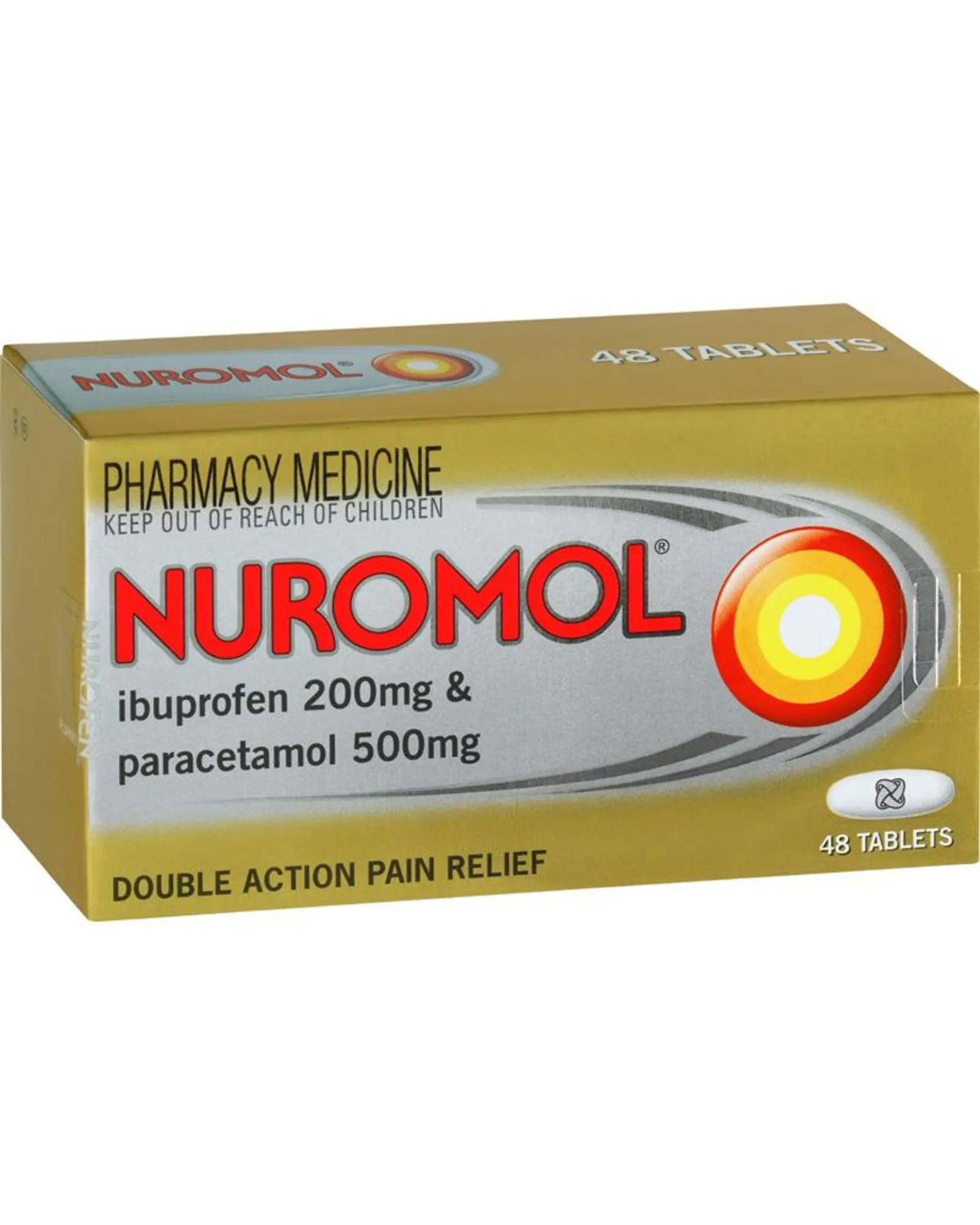 Nuromol Tablets 48s