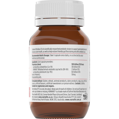 Nutra-Life ProBiotica Ultra Strength 100 Billion 30 Capsules