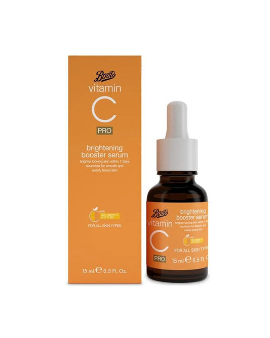 Boots Vitamin C PRO Brightening Booster Serum 15ml