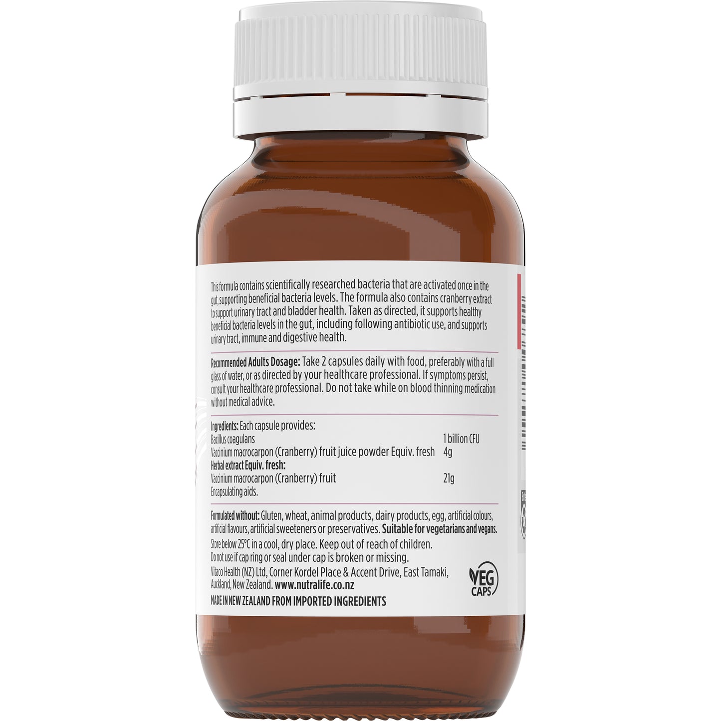 Nutra-Life ProBiotica Women's Health 60 Capsules