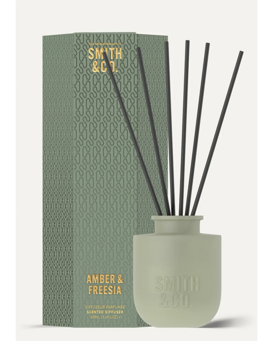 Smith&Co Amber & Freesia Reed Diffuser 100ml