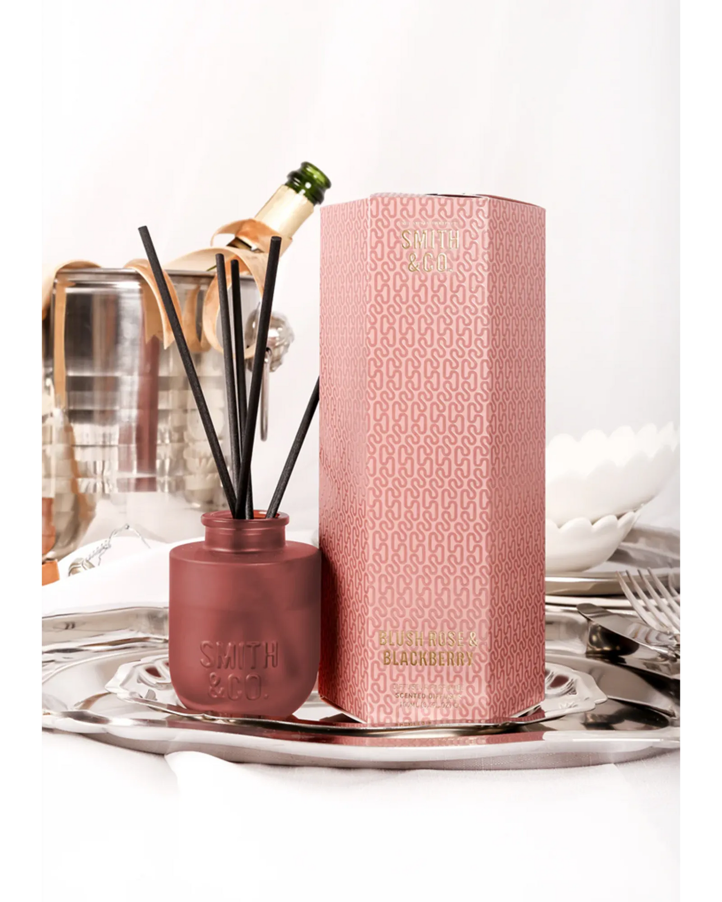 Smith&Co Blush Rose & Blackberry Reed Diffuser 100ml