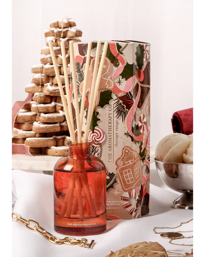 The Festive Collection Caramel Vanilla Reed Diffuser 100ml