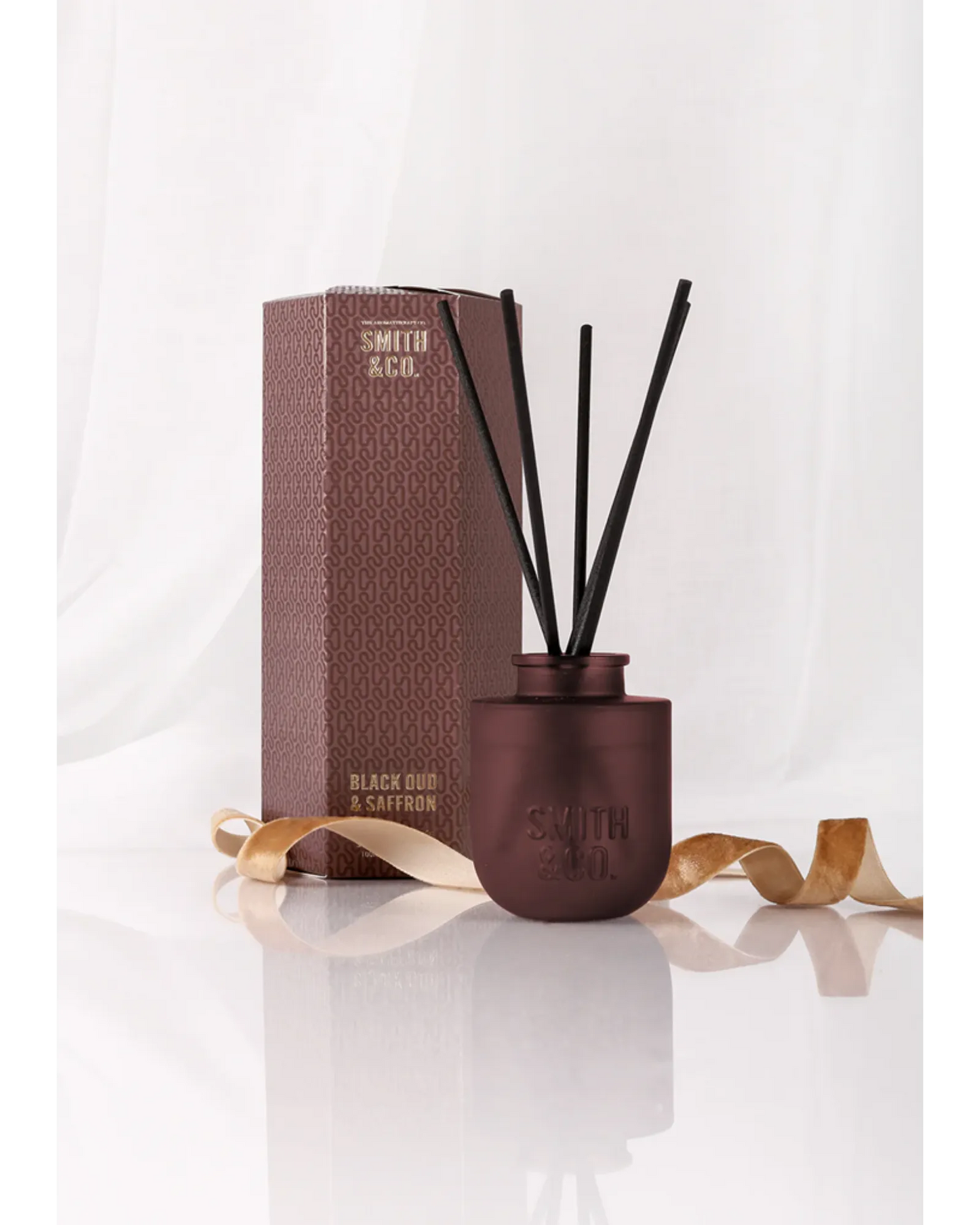 Smith&Co Black Oud & Saffron Reed Diffuser 100ml