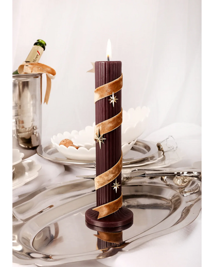 Smith&Co Black Oud & Saffron Pillar Candle 250g