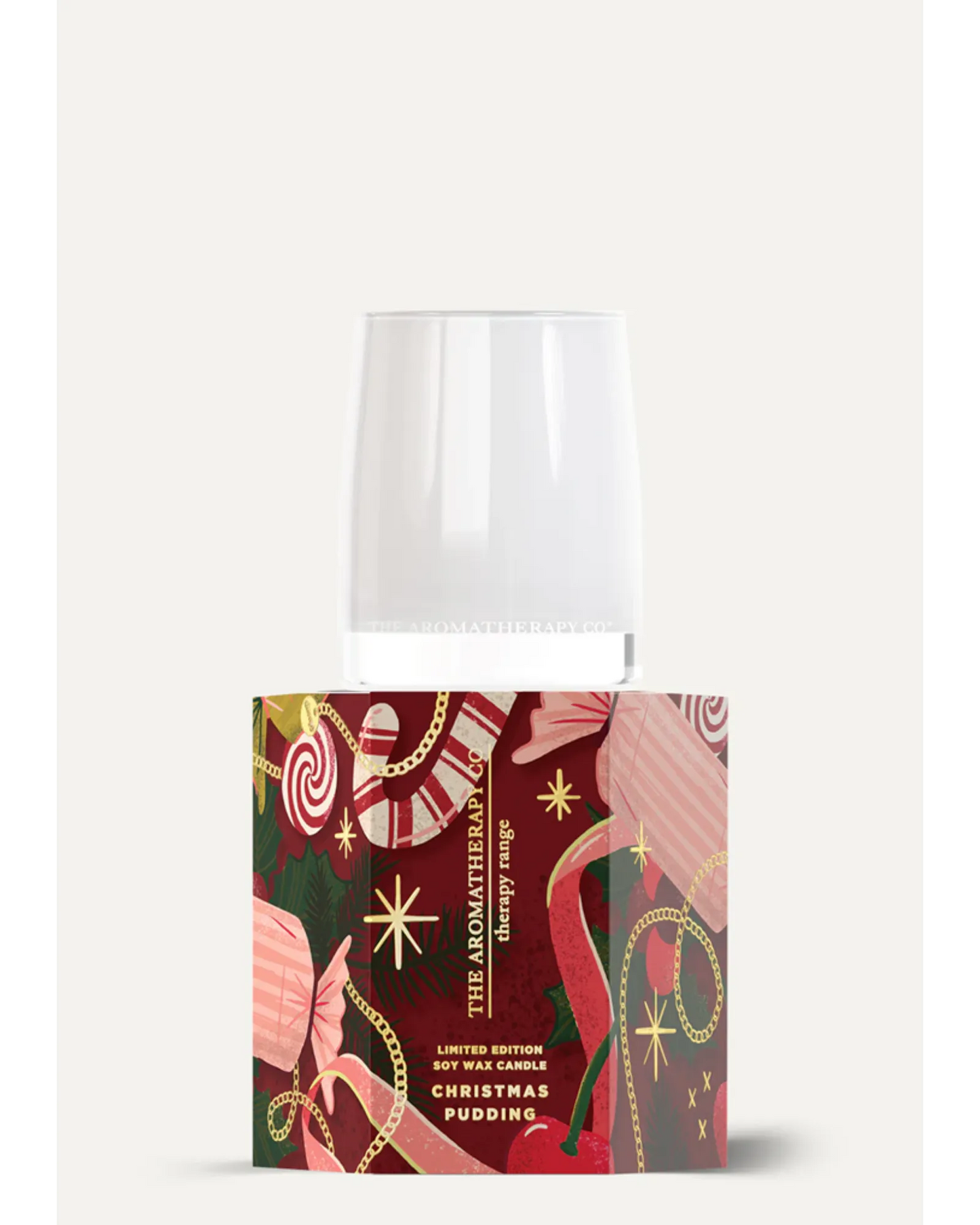 The Festive Collection Christmas Pudding Scented Candle 80g