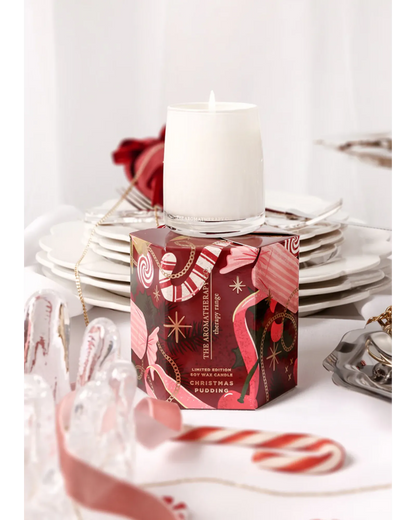 The Festive Collection Christmas Pudding Scented Candle 80g