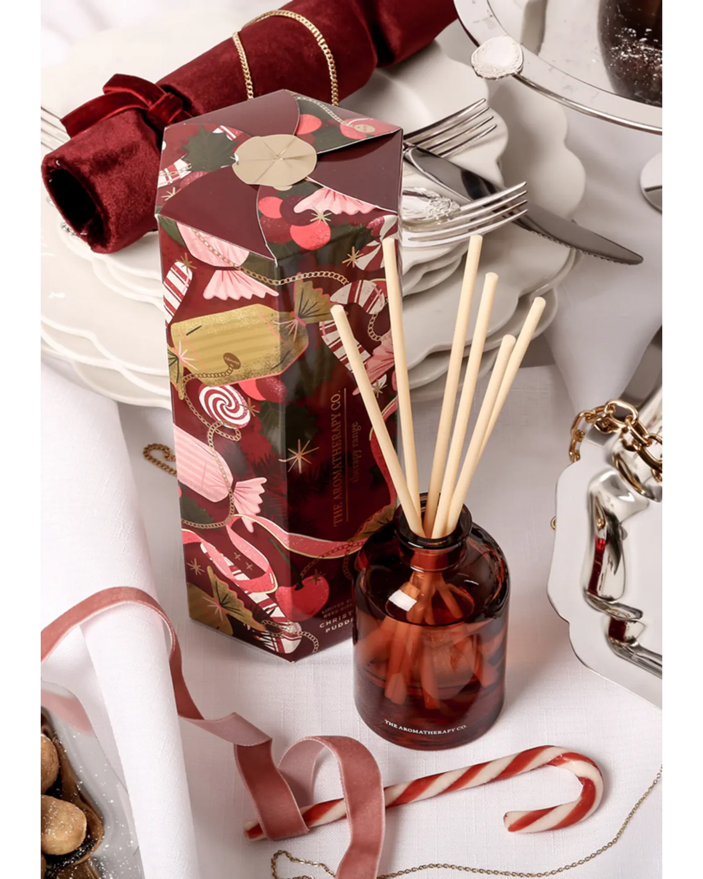 The Festive Collection Christmas Pudding Reed Diffuser 100ml