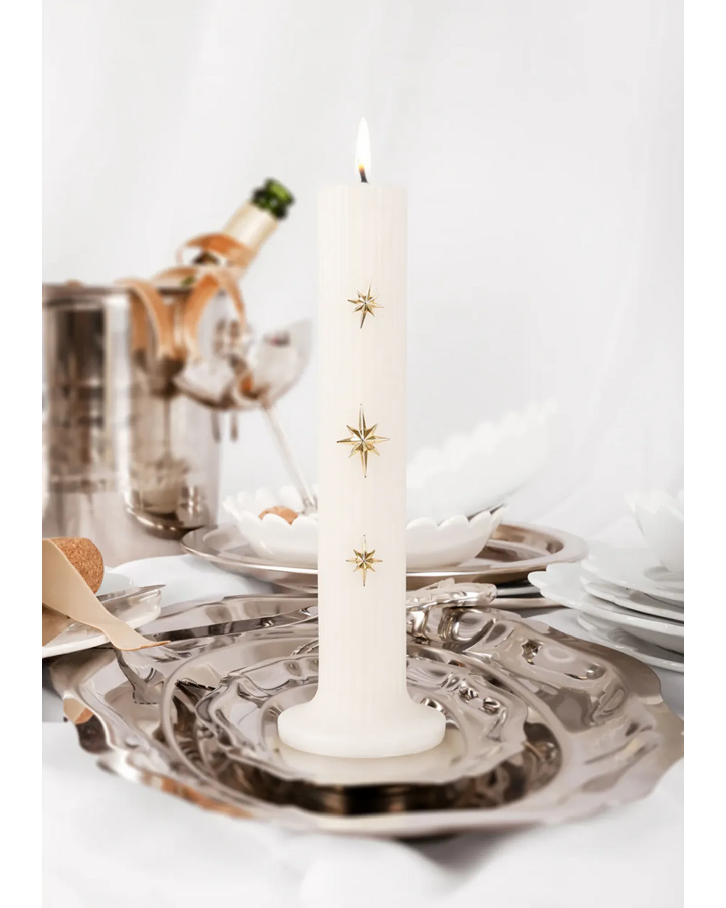 Smith&Co Tonka & White Musk Pillar Candle 250g