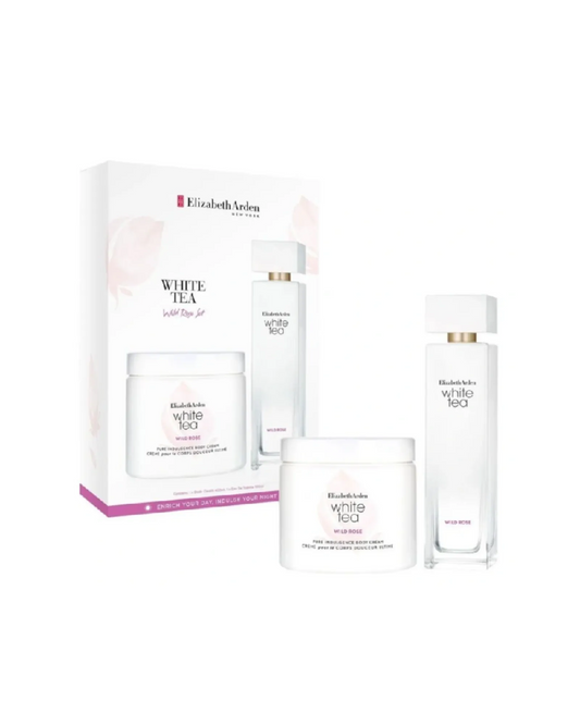 White Tea Wild Rose EDT 100ml Gift Set