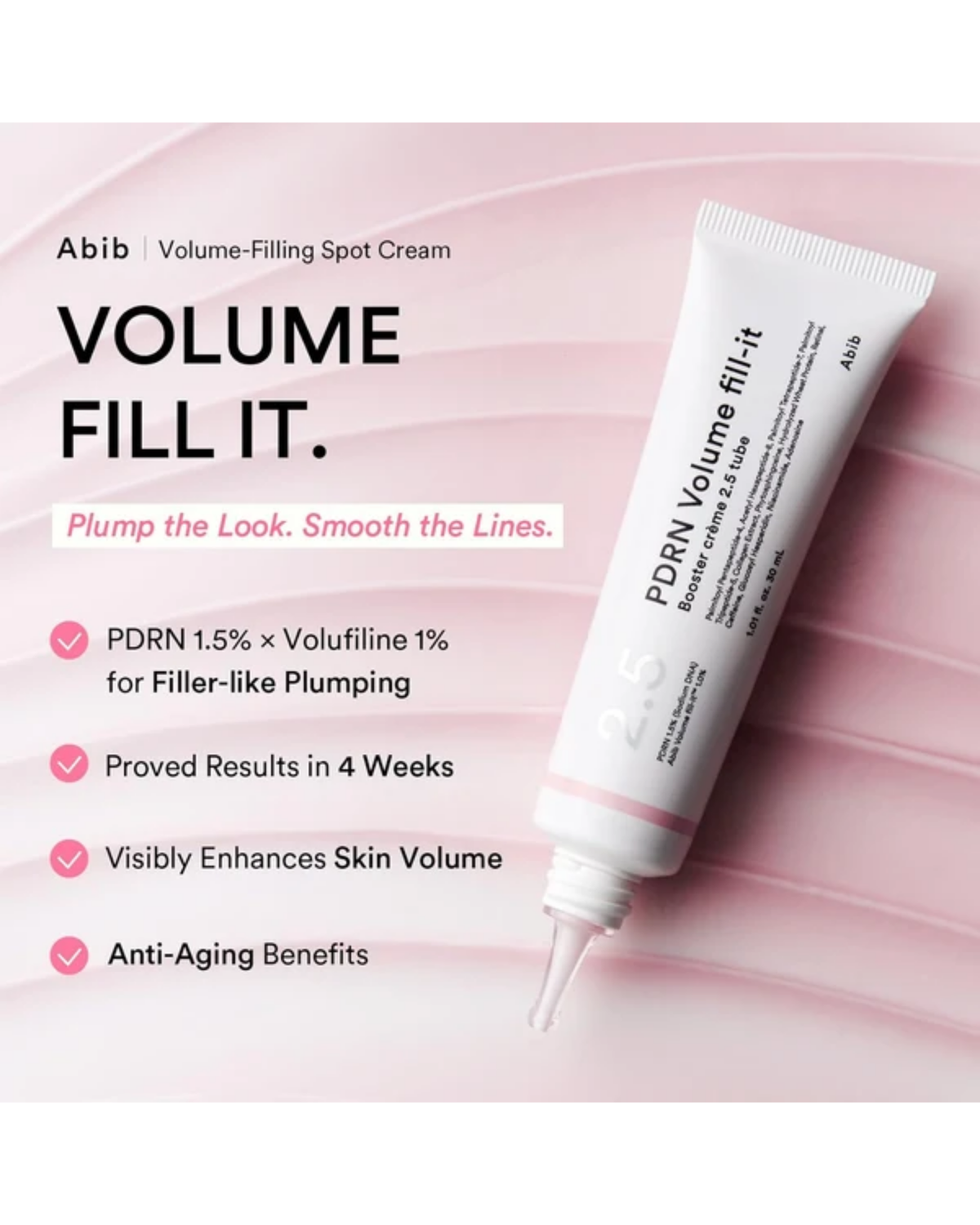 Abib PDRN Volume Fill-It Booster Crème 30ml