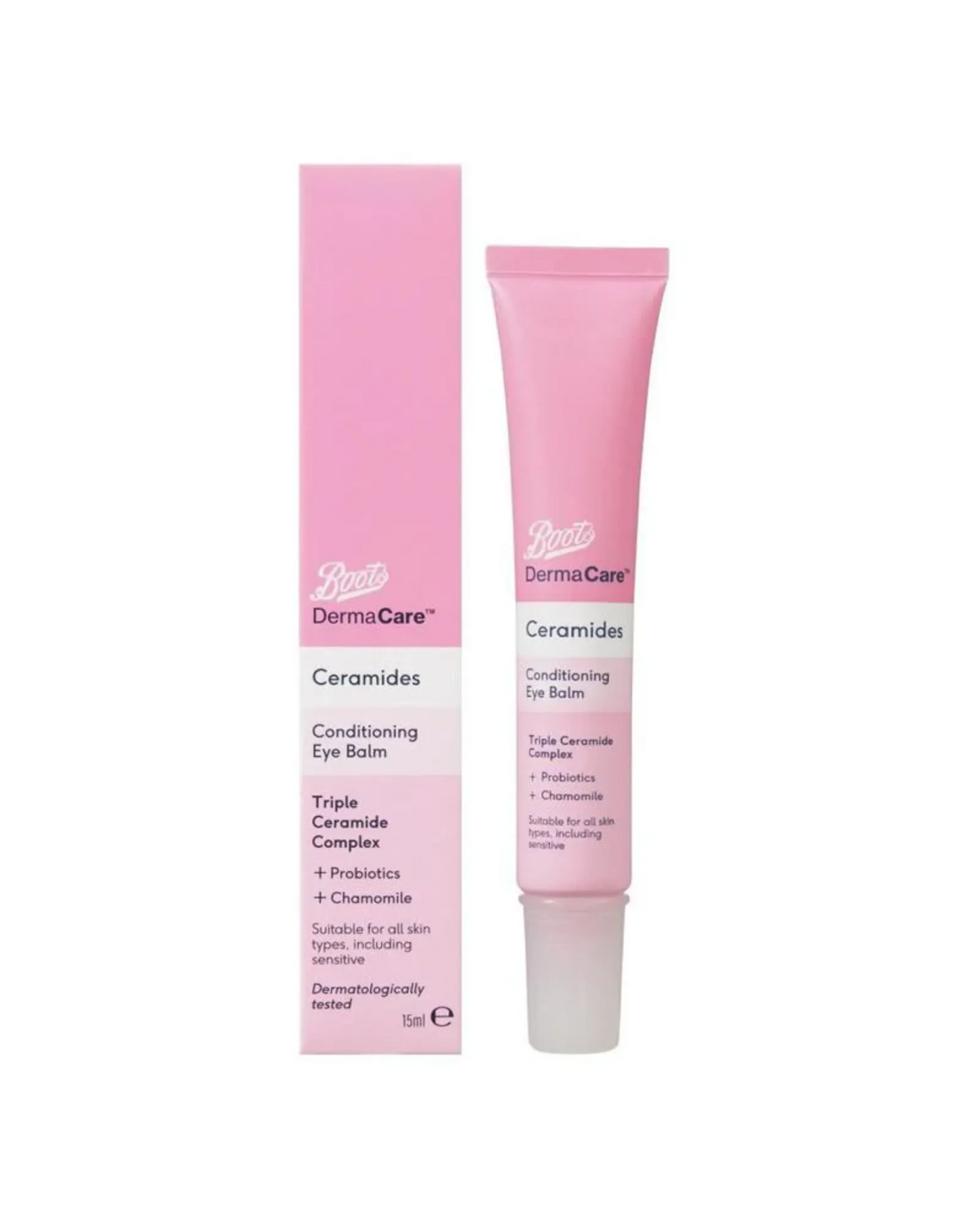 Boots Dermacare Ceramides Conditioning Eye Balm 15ml