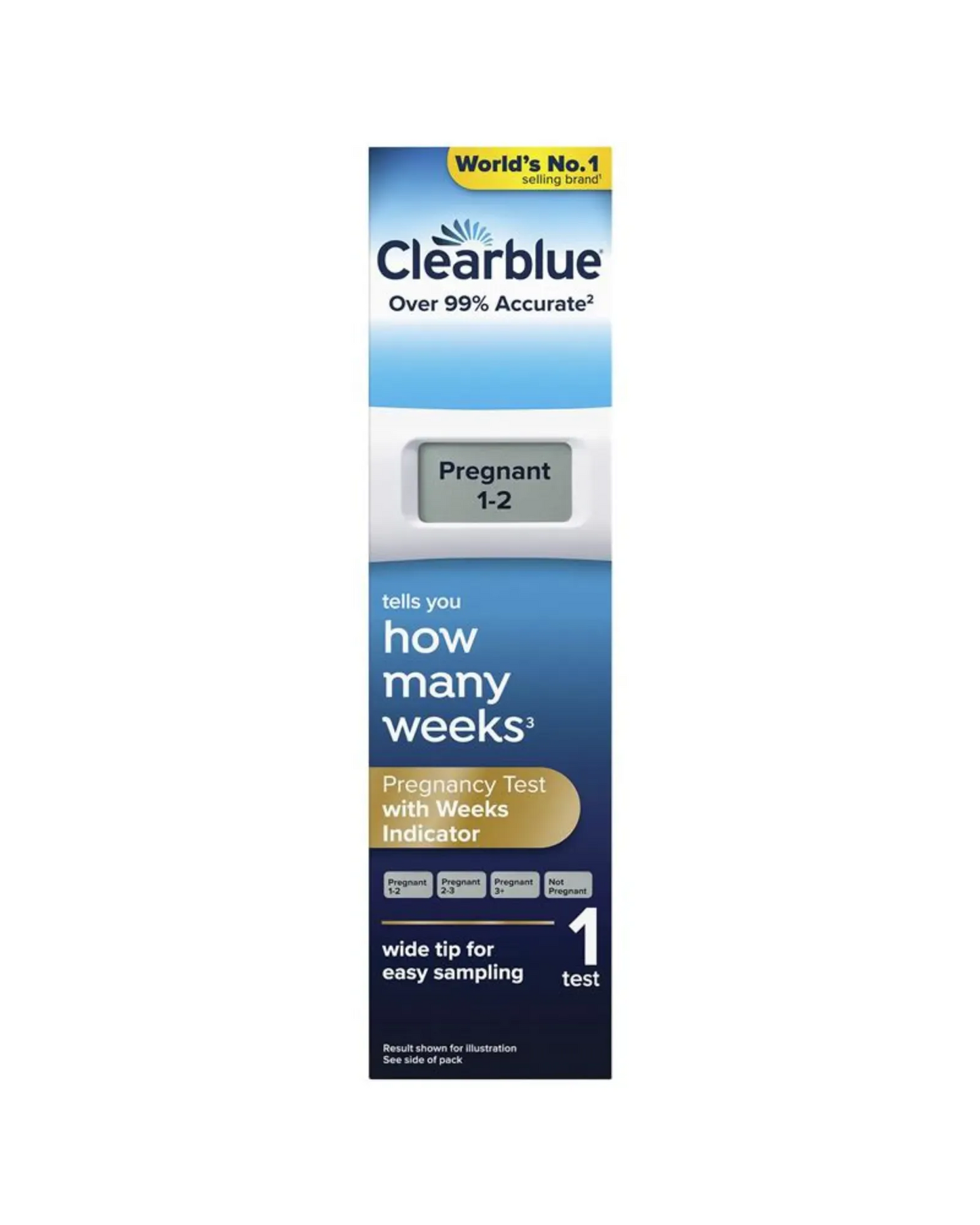 Clearblue Digital Pregnancy Test with Conception Indicator Test 1 Pack