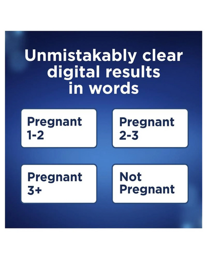 Clearblue Digital Pregnancy Test with Conception Indicator Test 1 Pack