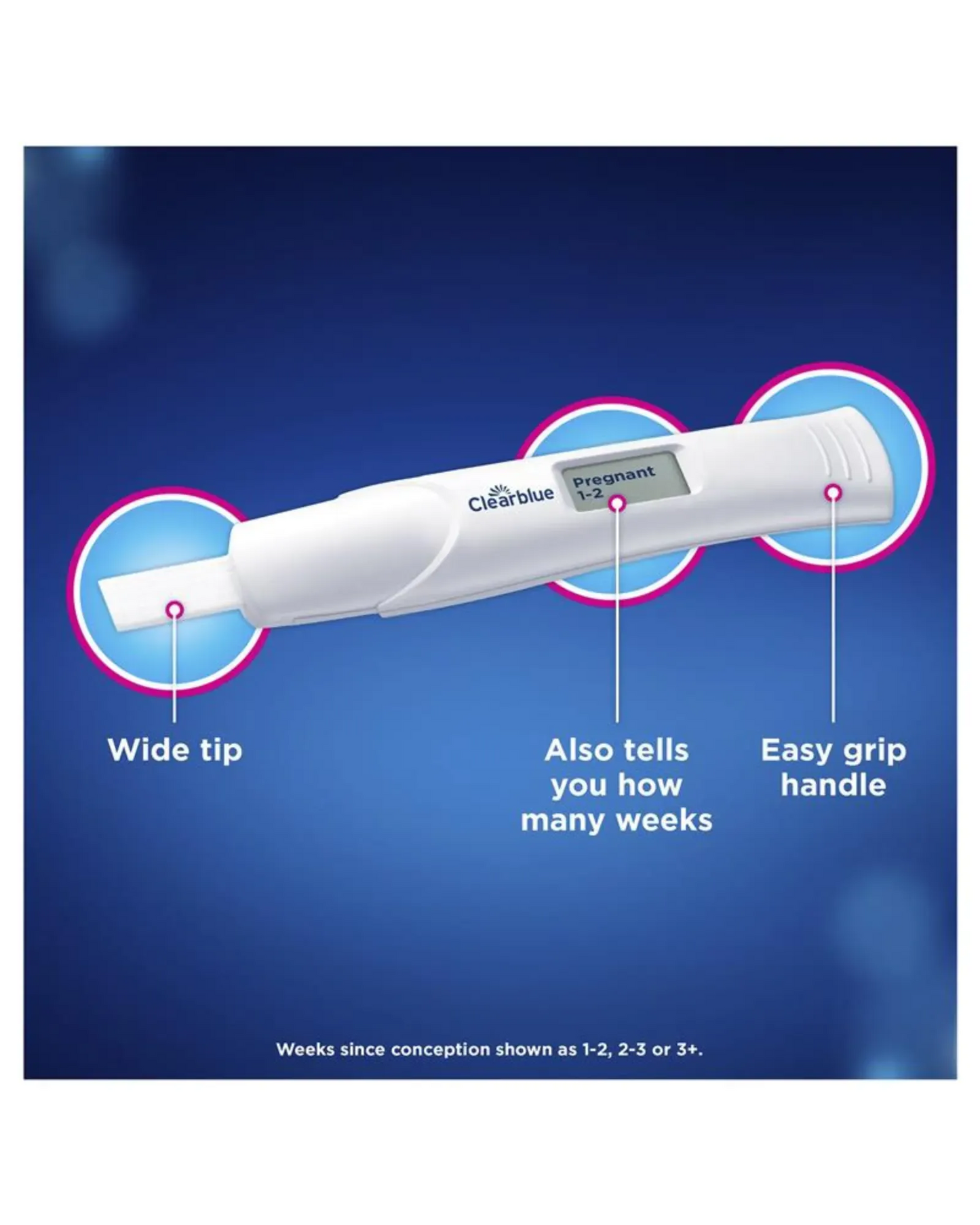 Clearblue Digital Pregnancy Test with Conception Indicator Test 1 Pack