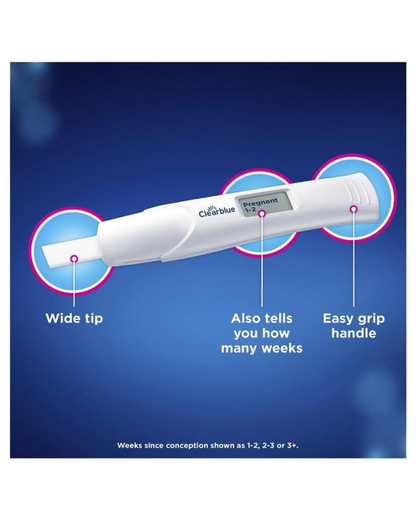 Clearblue Digital Pregnancy Test with Conception Indicator Test 1 Pack