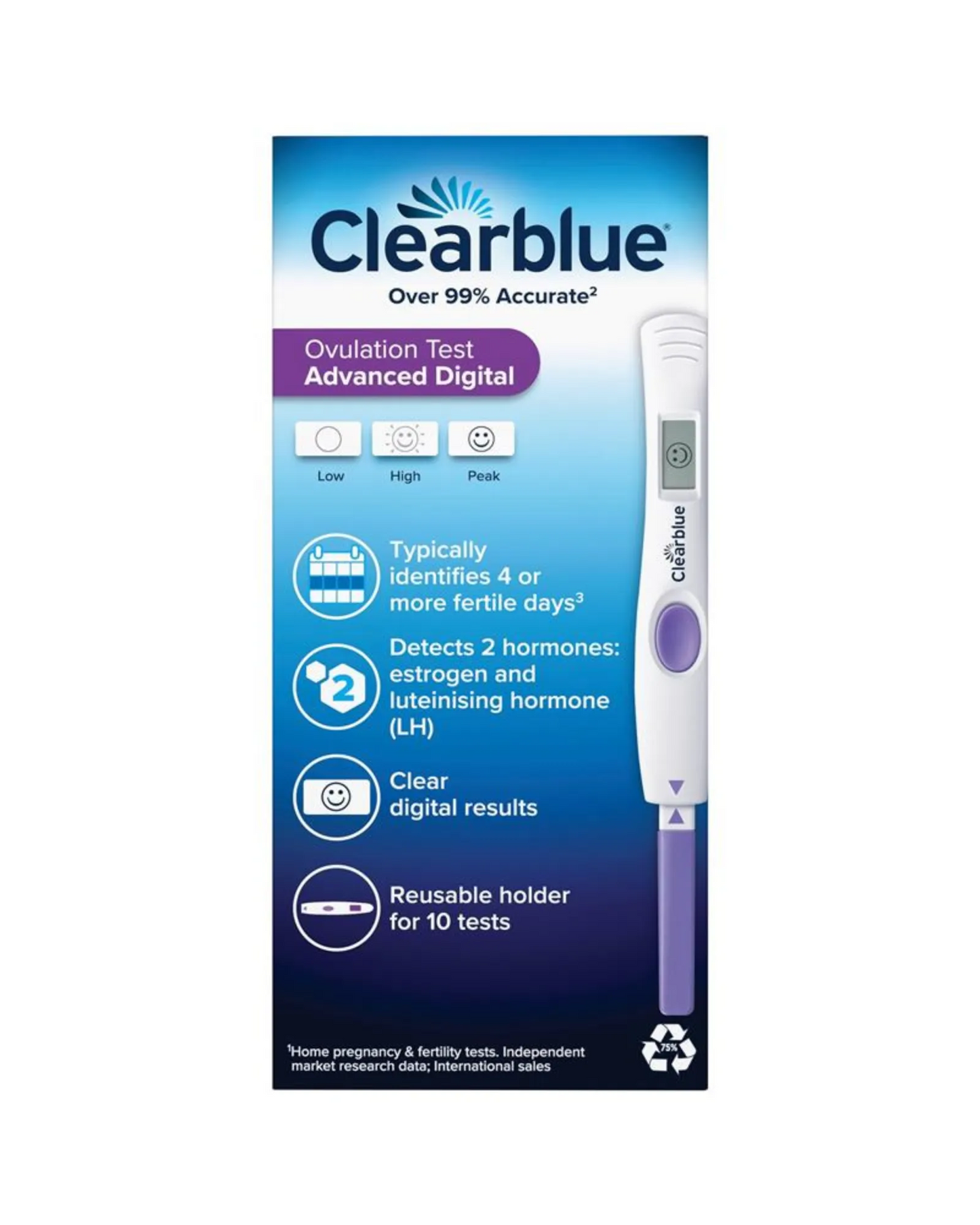 Clearblue Ovulation Test Advanced Digital 10 Pack