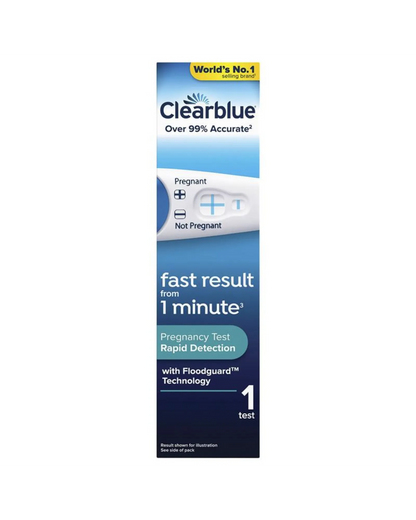 Clearblue Radid Detection Pregnancy Test 1 Pack