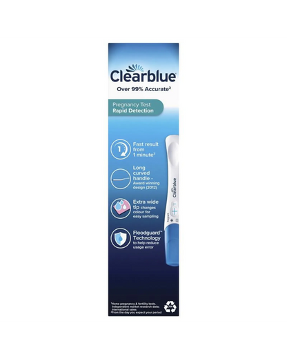 Clearblue Radid Detection Pregnancy Test 1 Pack