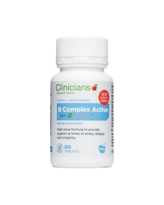 Clinicians B Complex Active Tablets 60s