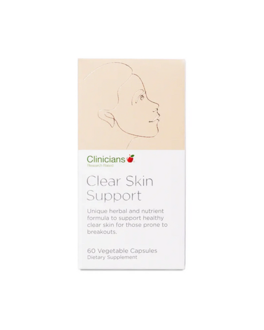 Clinicians Clear Skin Support Vege Capsules 60s
