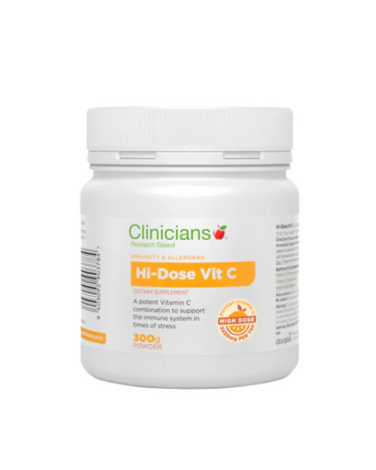 Clinicians Hi-Dose Vit C Powder 300g
