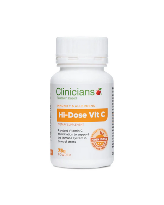 Clinicians Hi-Dose Vit C Powder 75g