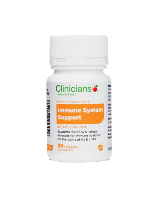 Clinicians Immune System Supp Caps 30s