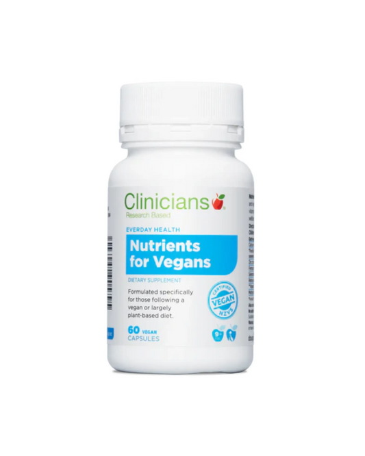 Clinicians Nutrients for Vegans Capsule 60s