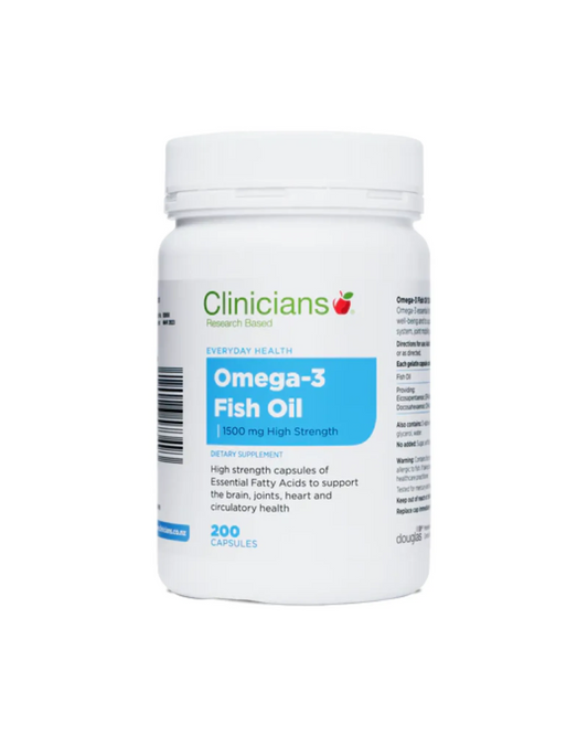 Clinicians Omega 3 1500mg Capsules 200s