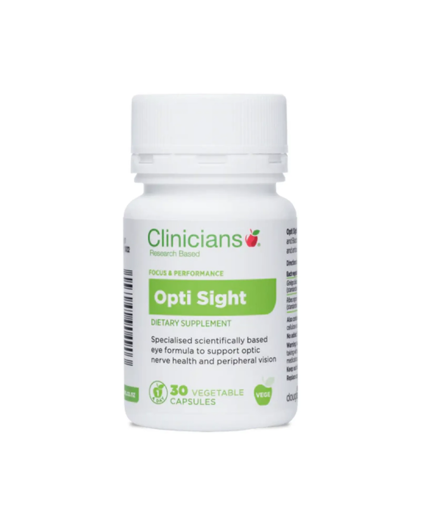 Clinicians Opti Sight Vege Capsules 30s