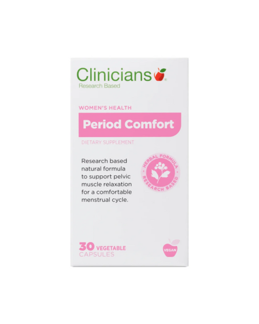 Clinicians Period Comfort Vege Capsules 30s