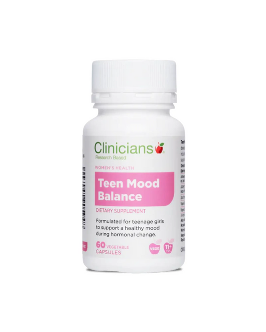 Clinicians Teen Mood Balance Vege capsules 60s