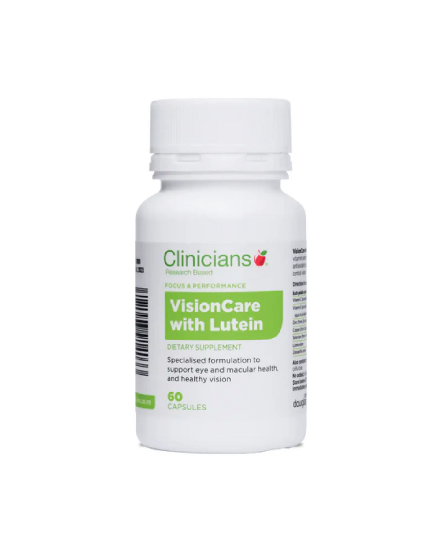 Clinicians VisionCare with Lutein Capsules 60s
