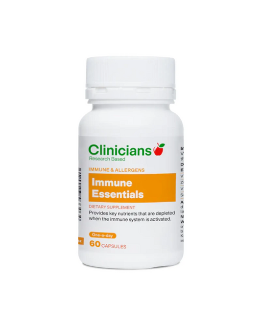 Clinicians Immune Essentials Capsules 60s