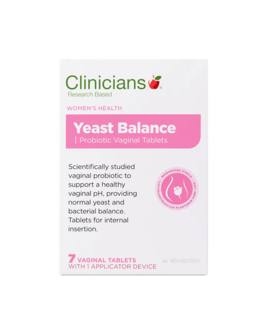Clinicians Yeast Balance Vaginal Tablets 7s