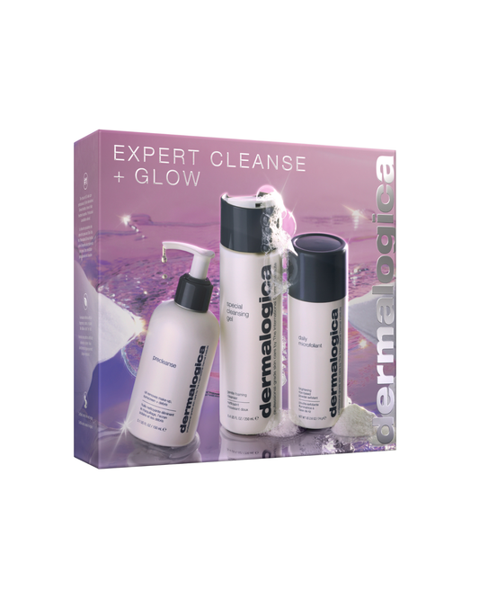 Expert Cleanse+Glow Set 3-piece