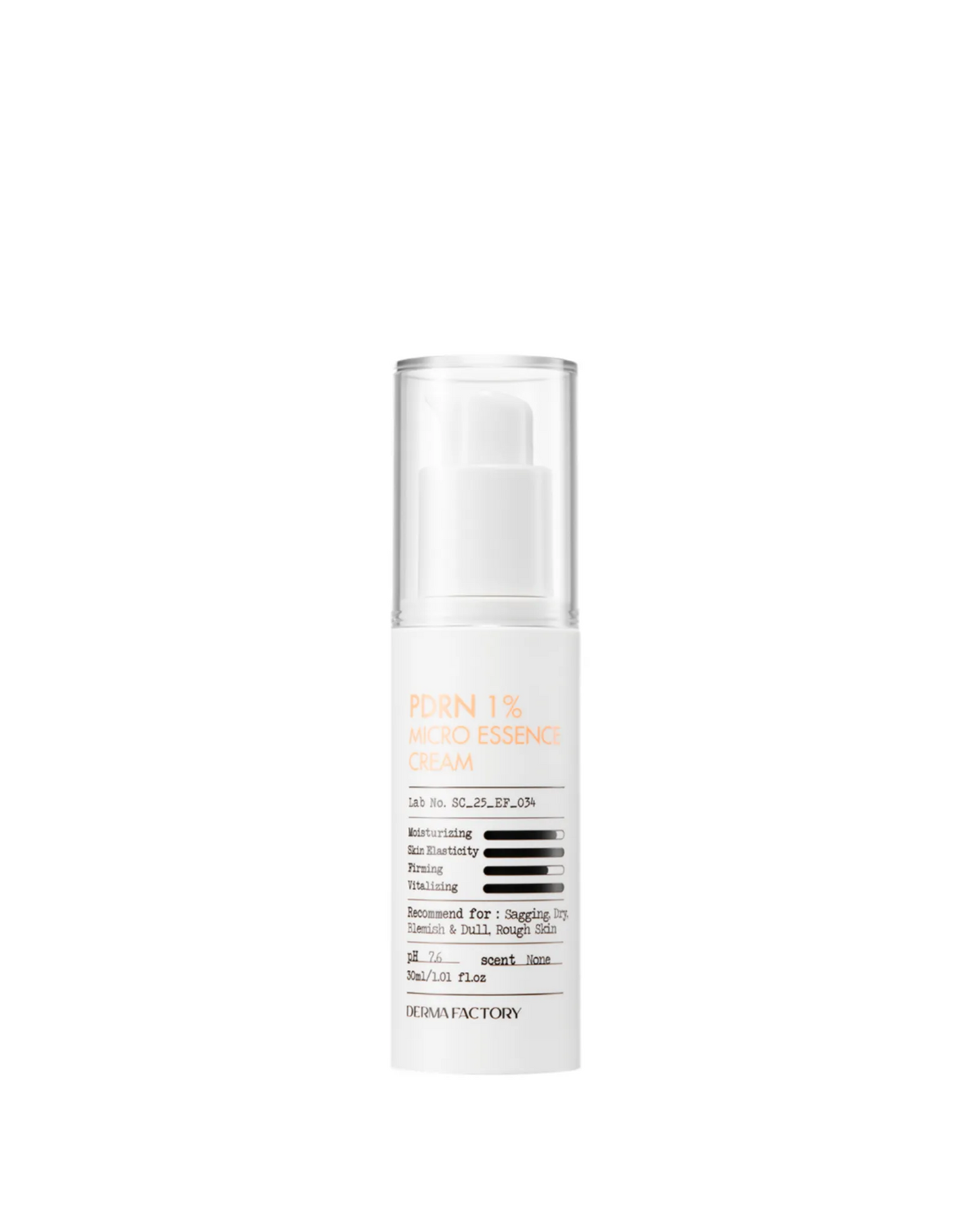 Derma Factory PDRN 1% Micro Essence Cream 30ml