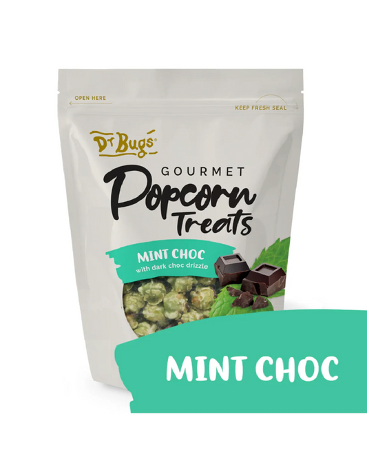 Dr Bugs Mint Choc Gourmet Popcorn 120g