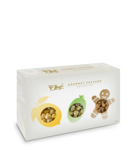 Dr Bugs Original Gourmet Popcorn Gift Box 3x70g
