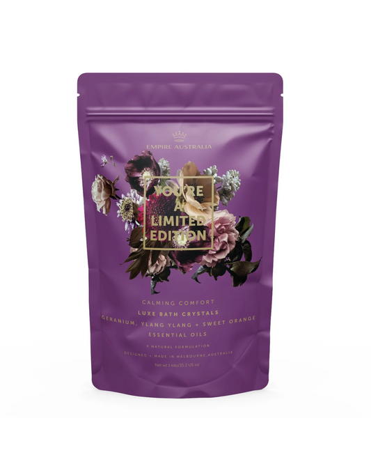 Affirmations "You're A Limited  Edition" Geranium Bath Salts