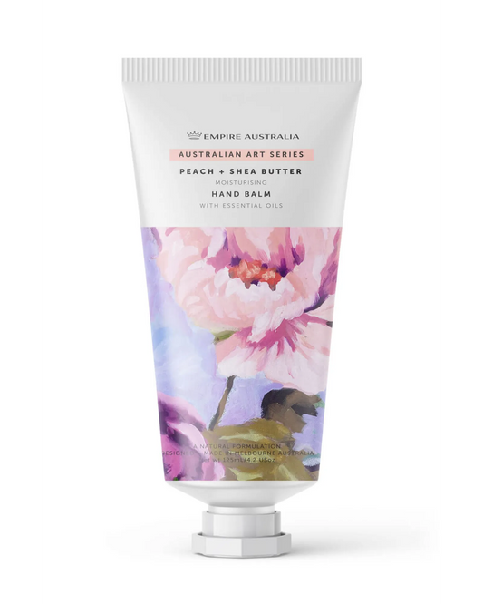 Australian Art Painterly Peach & Shea Butter Hand Balm 125ml