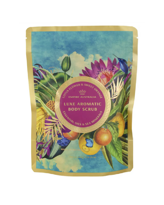 Sapphire Coast Lotus Flower & Sweet Orange Body Scrub 500g