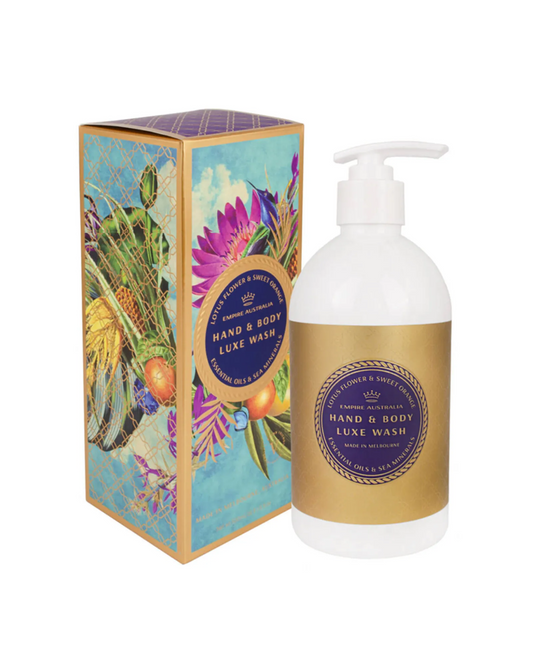Sapphire Coast Lotus Flower & Sweet Orange Hand & Body Wash 500ml