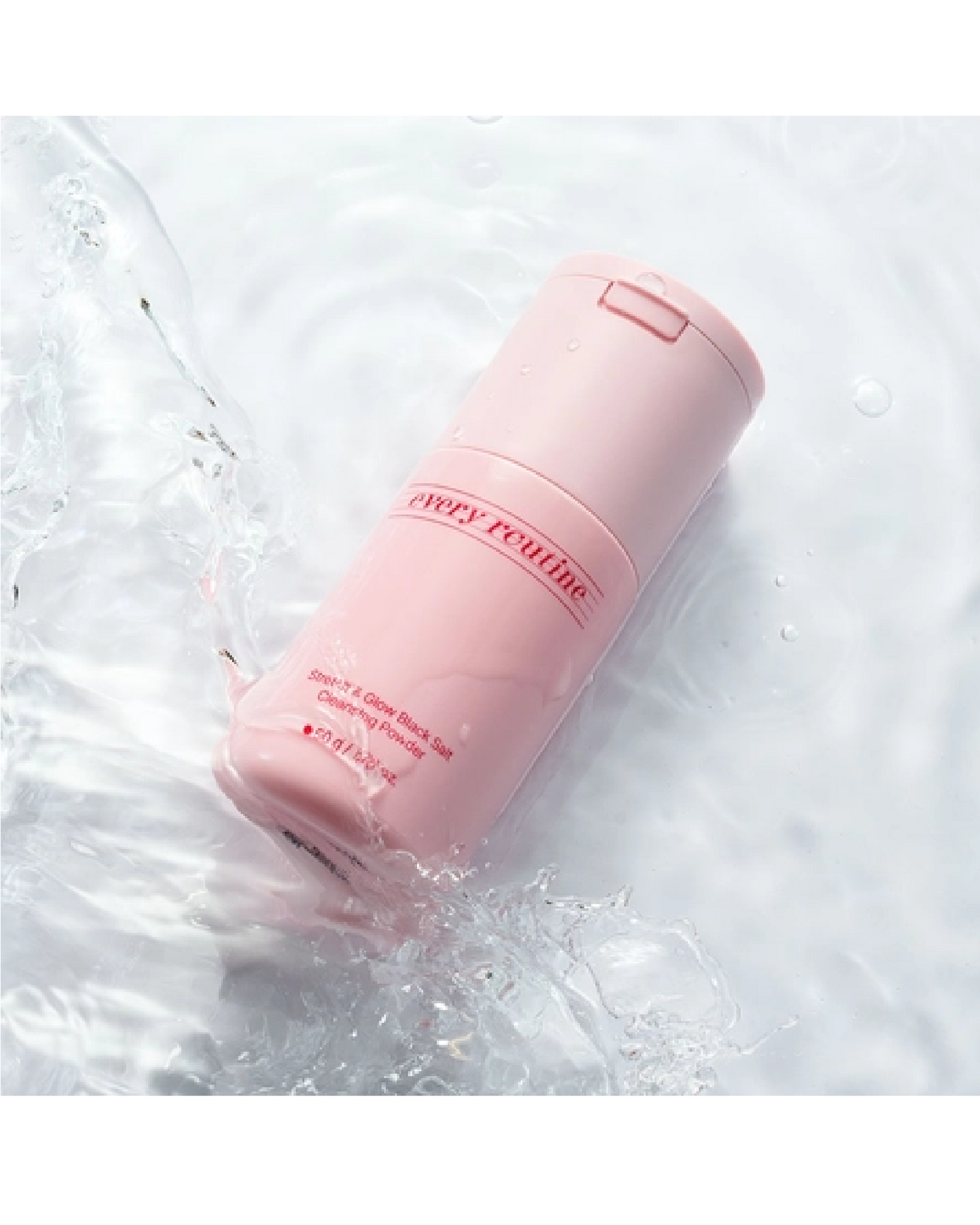 Every Routine Stretch and Glow Black Salt Cleansing Powder 50g