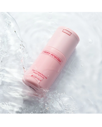 Every Routine Stretch and Glow Black Salt Cleansing Powder 50g
