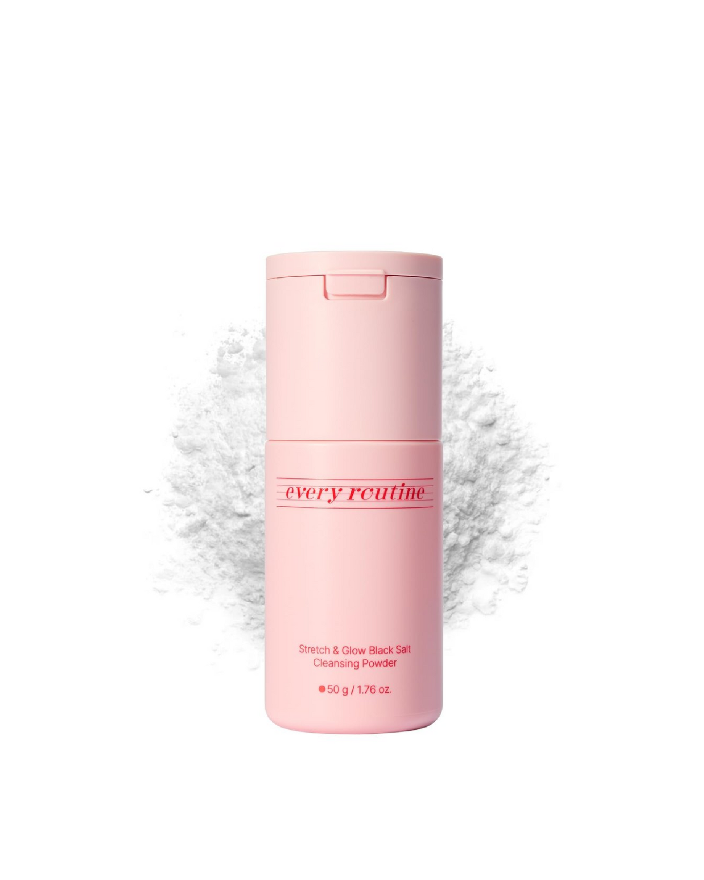 Every Routine Stretch and Glow Black Salt Cleansing Powder 50g