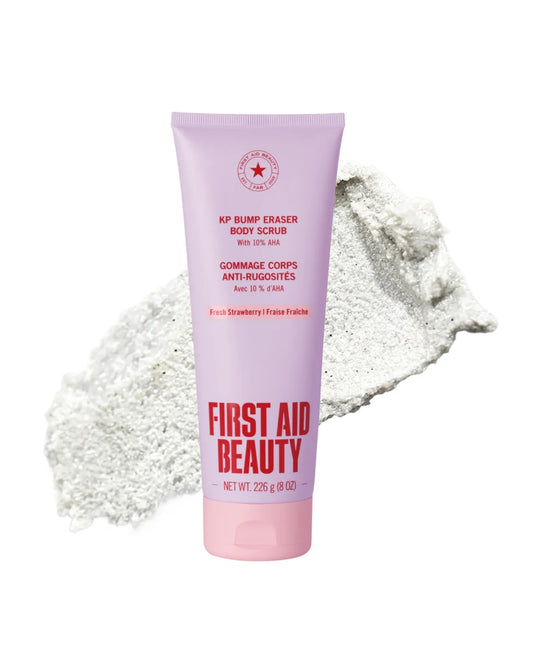 KP Bump Eraser Body Scrub 10% AHA - Fresh Strawberry 226g