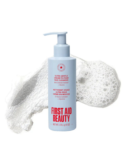 Ultra Gentle Cream-to-Foam Face Cleanser with Colloidal Oatmeal + Glycerin 170.1g